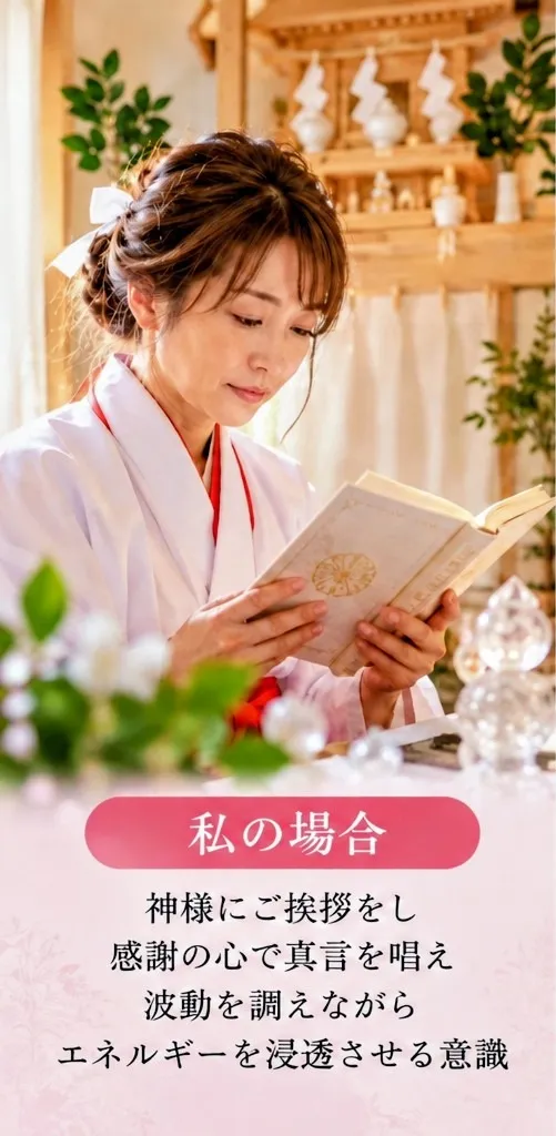 真言を唱えるときの向き合い方は？